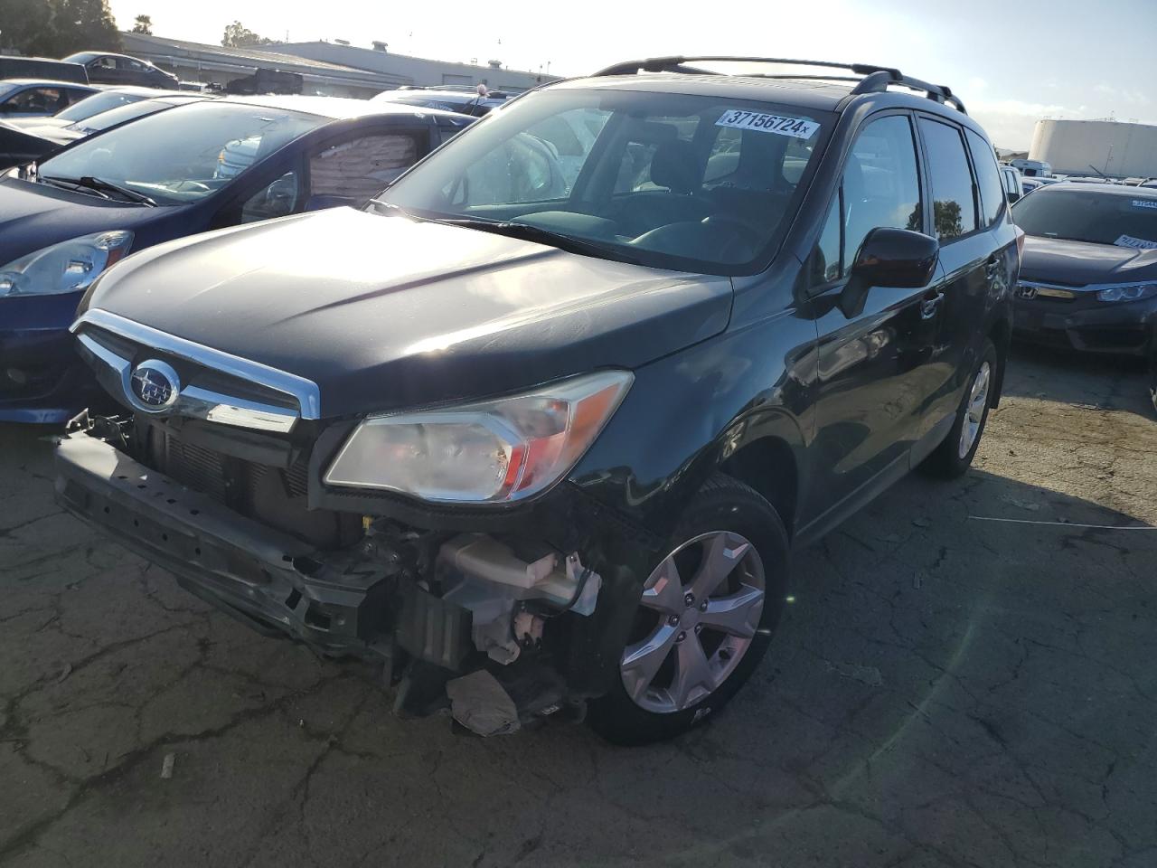 Image 1 of 2014 SUBARU FORESTER 2.5I PREMIUM 2014 with VIN JF2SJAEC7EH499467