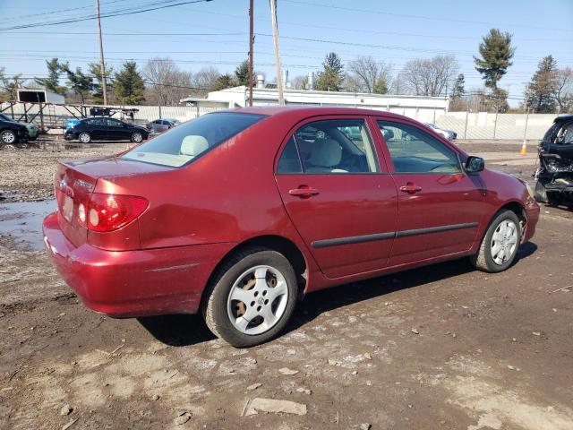 Image 3 of 2005 TOYOTA COROLLA CE 2005 with VIN 2T1BR32E25C434510
