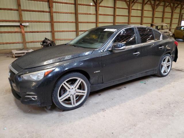 Image 1 of 2014 INFINITI Q50 HYBRID PREMIUM 2014 with VIN JN1AV7AR1EM701029