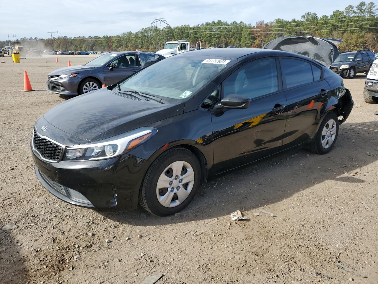 Image 1 of 2017 KIA FORTE LX 2017 with VIN 3KPFK4A71HE097140