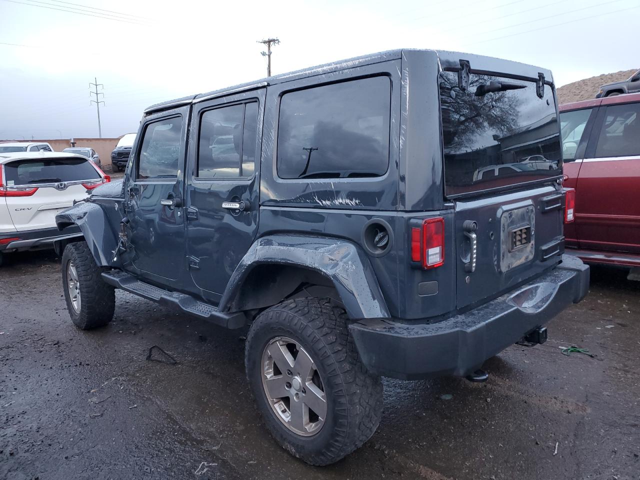 Изображение 2 2017 JEEP WRANGLER UNLIMITED SAHARA 2017 с VIN 1C4HJWEG1HL551959