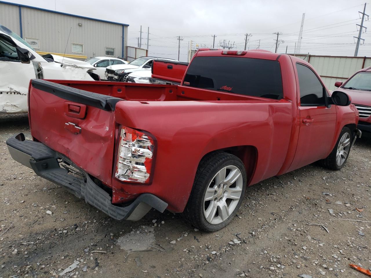 Image 3 of 2008 CHEVROLET SILVERADO C1500 2008 with VIN 1GCEC14X28Z291893