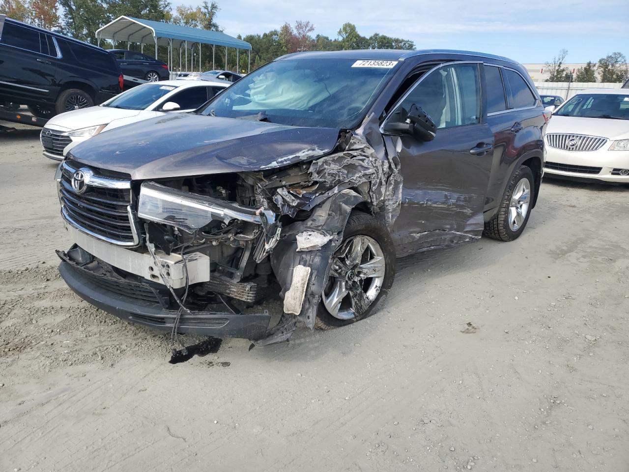 Obraz 1 z 2016 TOYOTA HIGHLANDER LIMITED 2016 z VIN 5TDDKRFH9GS294387