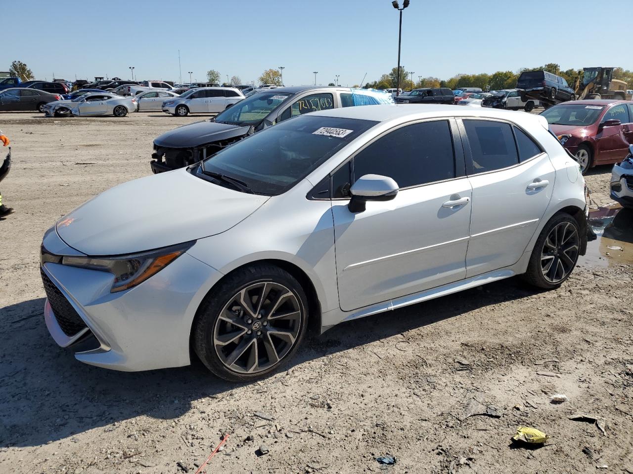 Изображение 1 2022 TOYOTA COROLLA XSE 2022 с VIN JTNC4MBE8N3188303