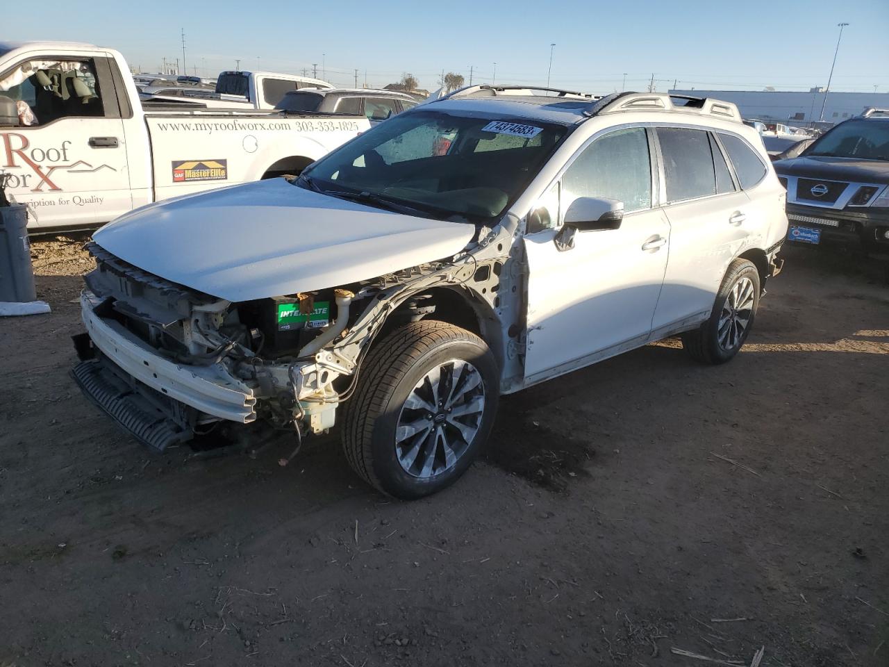 Image 1 of 2016 SUBARU OUTBACK 2.5I LIMITED 2016 with VIN 4S4BSANC0G3325148