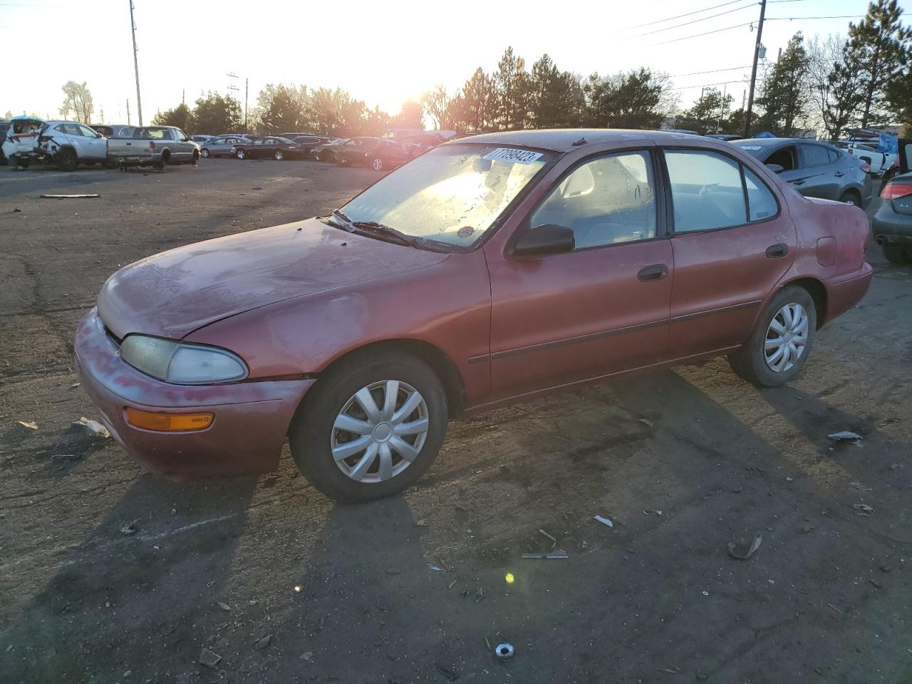 Image 1 of 1997 GEO PRIZM BASE 1997 with VIN 1Y1SK5265VZ401673