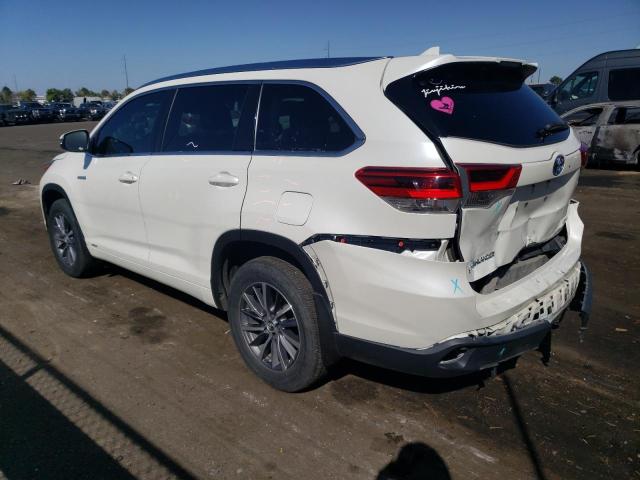 Изображение 2 2017 TOYOTA HIGHLANDER HYBRID 2017 с VIN 5TDJGRFH5HS032257