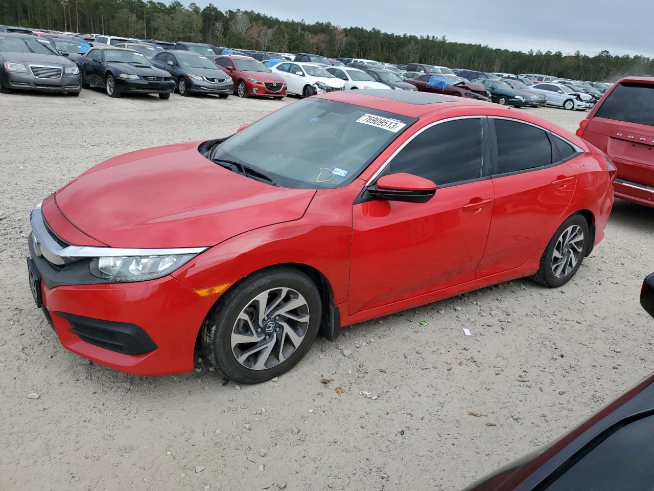 Obraz 1 z 2016 HONDA CIVIC EX 2016 z VIN 2HGFC2F71GH502153