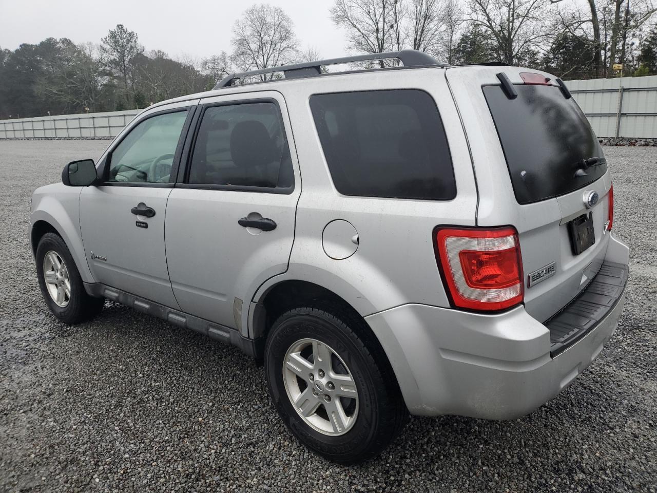 Image 2 of 2011 FORD ESCAPE HYBRID 2011 with VIN 1FMCU4K38BKC65803