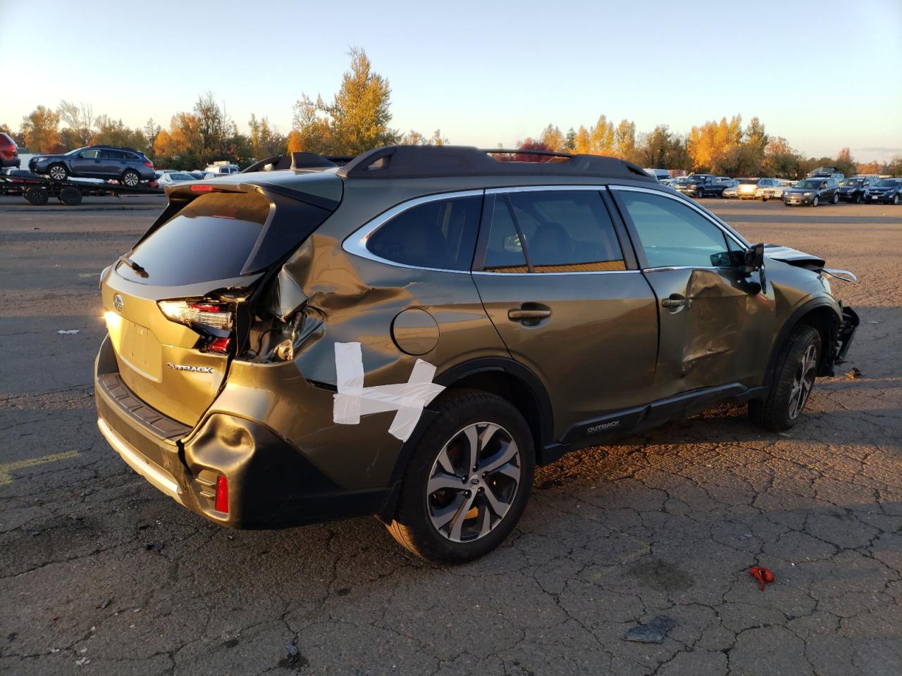 Изображение 3 2022 SUBARU OUTBACK LIMITED 2022 с VIN 4S4BTANC7N3257277
