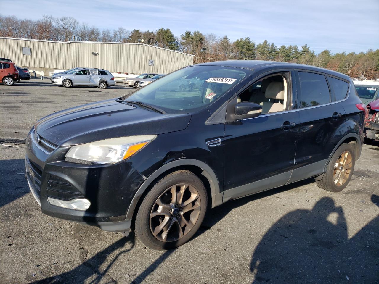 Image 1 of 2013 FORD ESCAPE SEL 2013 with VIN 1FMCU0HX7DUC48971