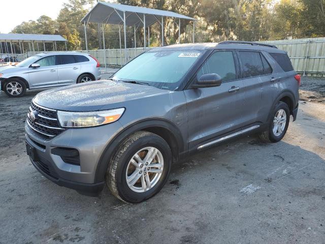 Image 1 of 2021 FORD EXPLORER XLT 2021 with VIN 1FMSK7DH3MGB88534