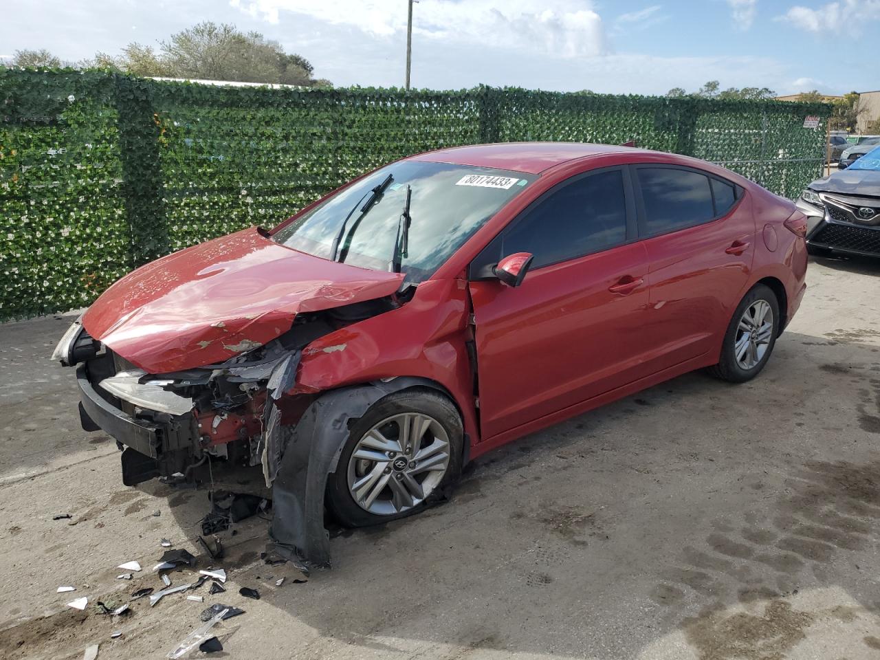 Obraz 1 z 2019 HYUNDAI ELANTRA SEL 2019 z VIN KMHD84LF4KU787947