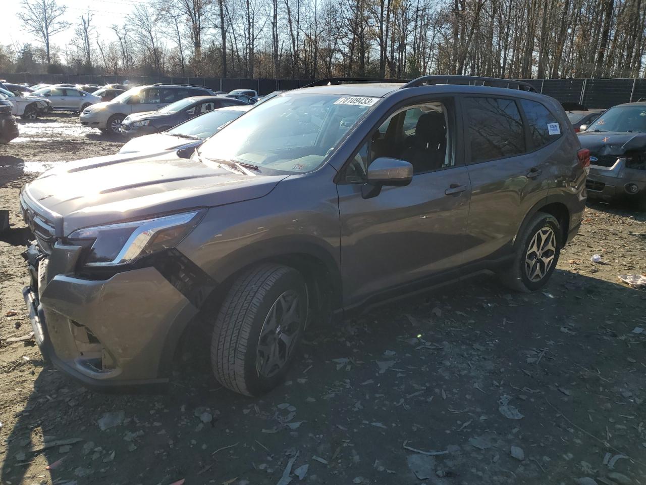 Image 1 of 2022 SUBARU FORESTER PREMIUM 2022 with VIN JF2SKAEC3NH464003
