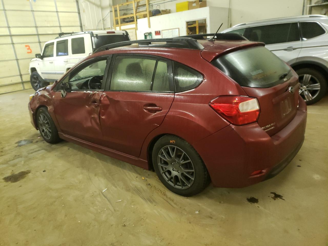 Image 2 of 2014 SUBARU IMPREZA SPORT PREMIUM 2014 with VIN JF1GPAL68E8285769