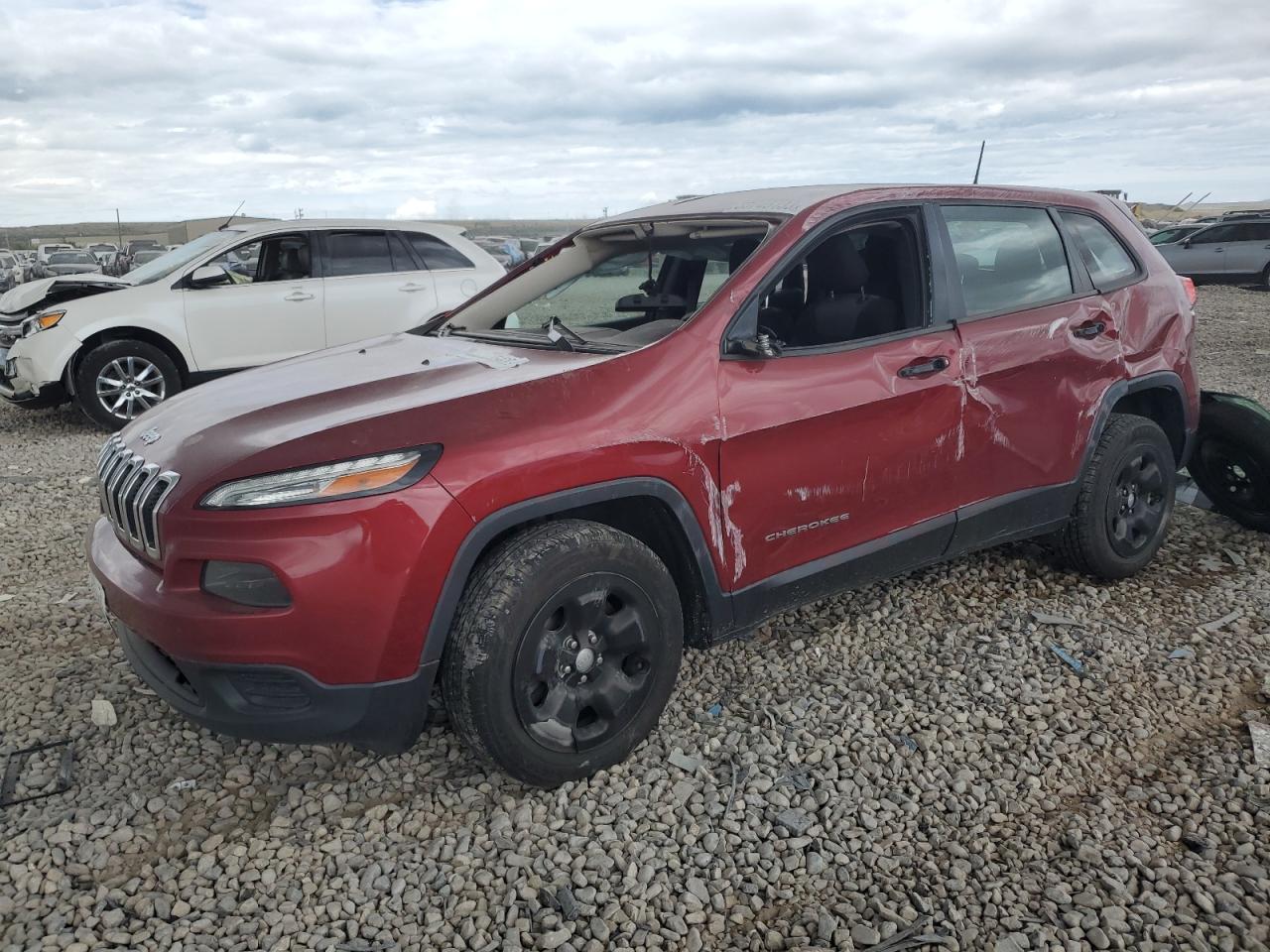 Image 1 of 2016 JEEP CHEROKEE SPORT 2016 with VIN 1C4PJLAB2GW106969