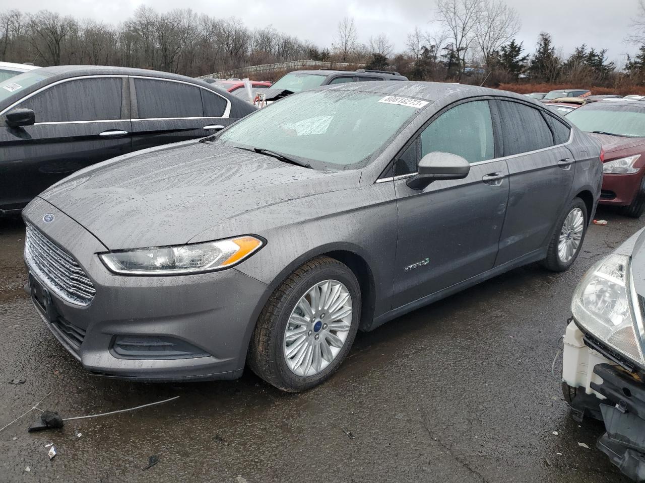 Изображение 1 2014 FORD FUSION S HYBRID 2014 с VIN 3FA6P0UU9ER368953