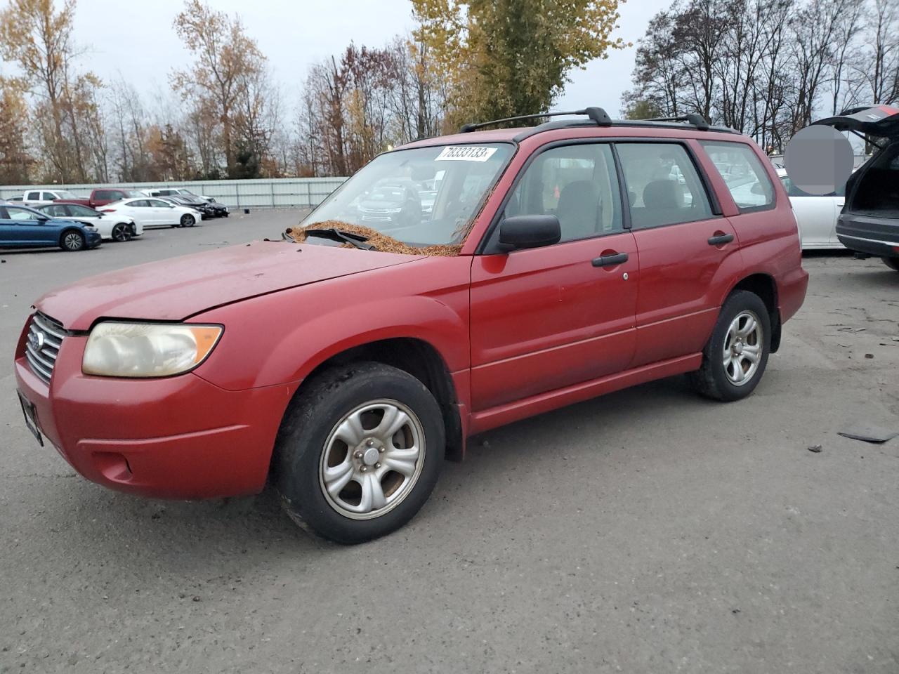 Изображение 1 2006 SUBARU FORESTER 2.5X 2006 с VIN JF1SG63616G738046