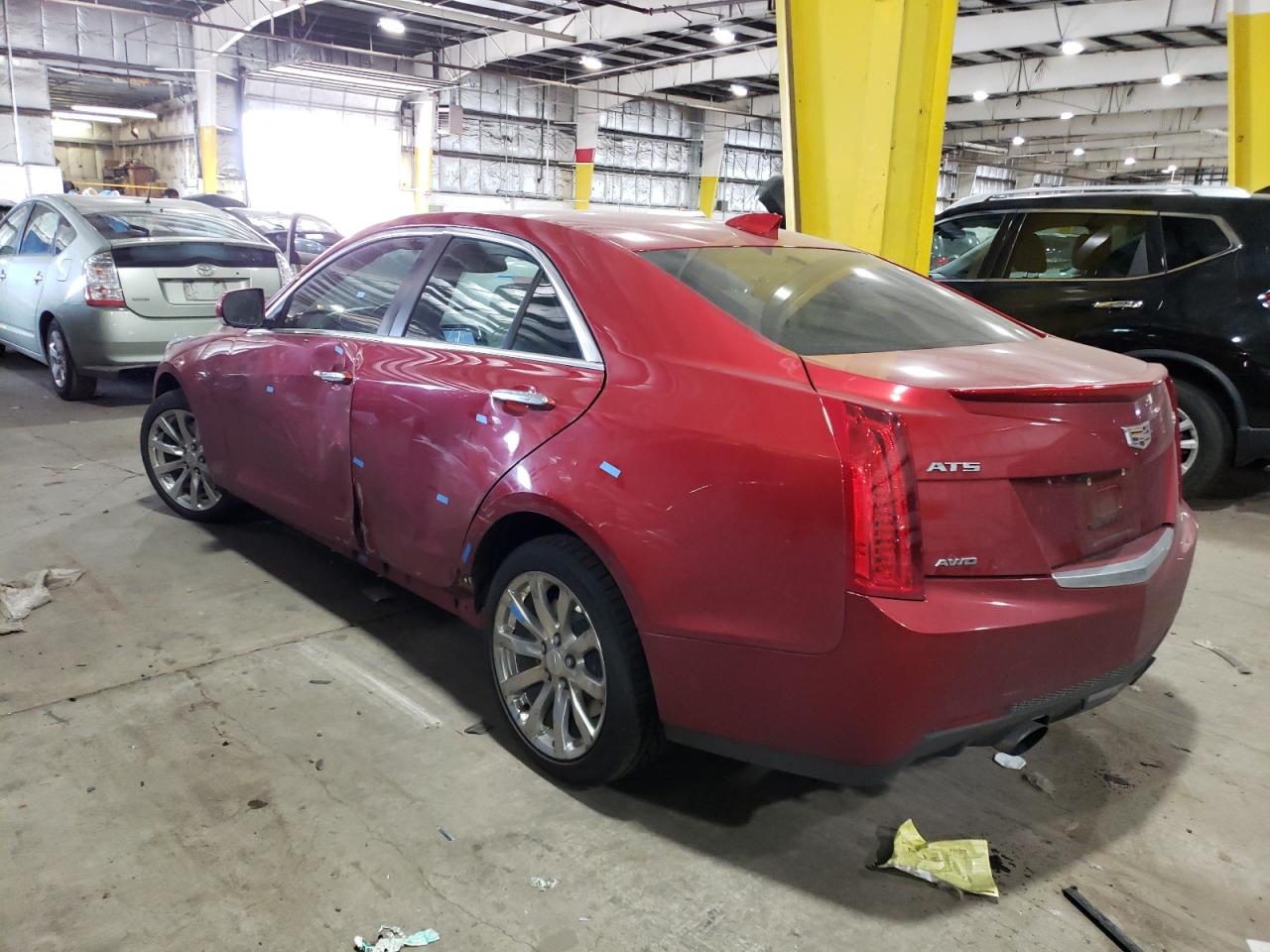 Image 2 of 2017 CADILLAC ATS LUXURY 2017 with VIN 1G6AH5SX2H0207363