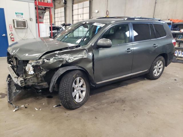 Изображение 1 2012 TOYOTA HIGHLANDER BASE 2012 с VIN 5TDBK3EH4CS153081