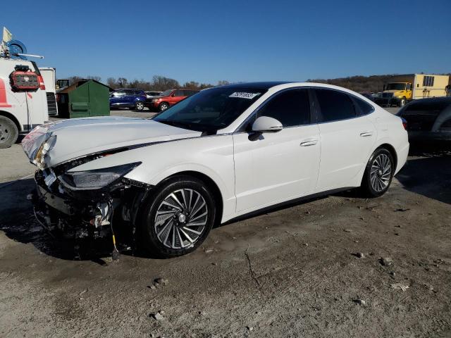 Изображение 1 2021 HYUNDAI SONATA HYBRID 2021 с VIN KMHL54JJ5MA031950