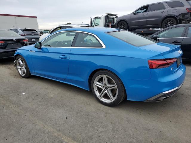 Image 2 of 2022 AUDI A5 PREMIUM 45 2022 with VIN WAUSAAF58NA027394