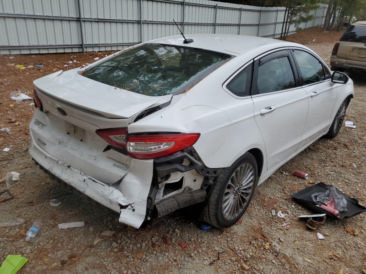 Image 3 of 2016 FORD FUSION TITANIUM 2016 with VIN 3FA6P0K95GR217321