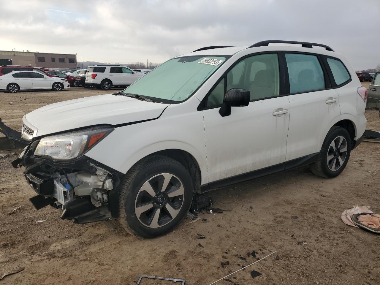 Изображение 1 2017 SUBARU FORESTER 2.5I 2017 с VIN JF2SJABC5HH512600