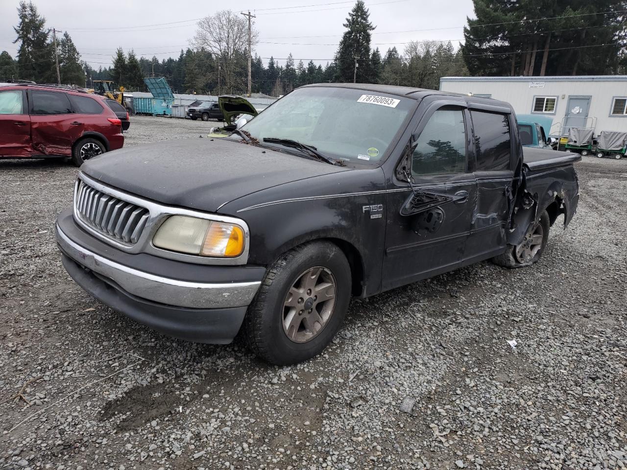 Image 1 of 2002 FORD F150 SUPERCREW 2002 with VIN 1FTRW07L22KE26401