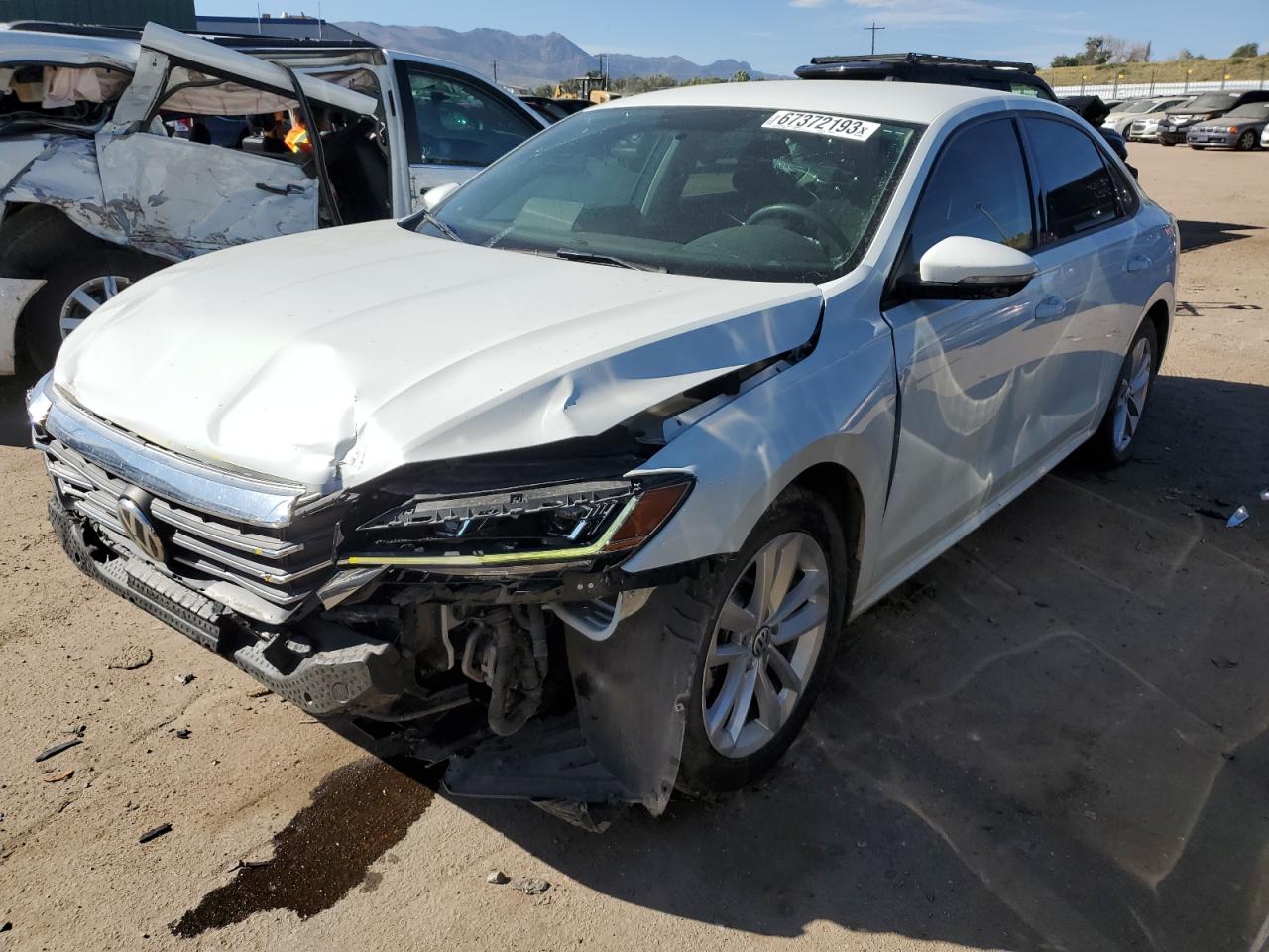 Image 1 of 2020 VOLKSWAGEN PASSAT S 2020 with VIN 1VWAA7A30LC008070