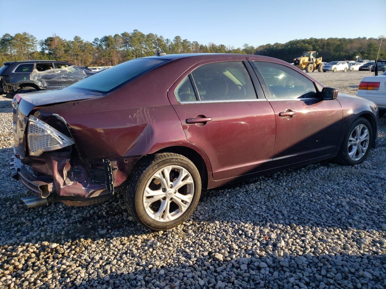 Image 3 of 2012 FORD FUSION SE 2012 with VIN 3FAHP0HA3CR372678