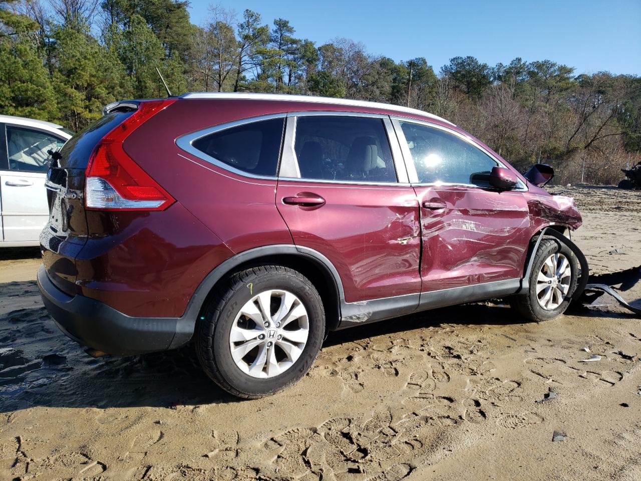 Изображение 3 2014 HONDA CR-V EXL 2014 с VIN 5J6RM4H70EL012816