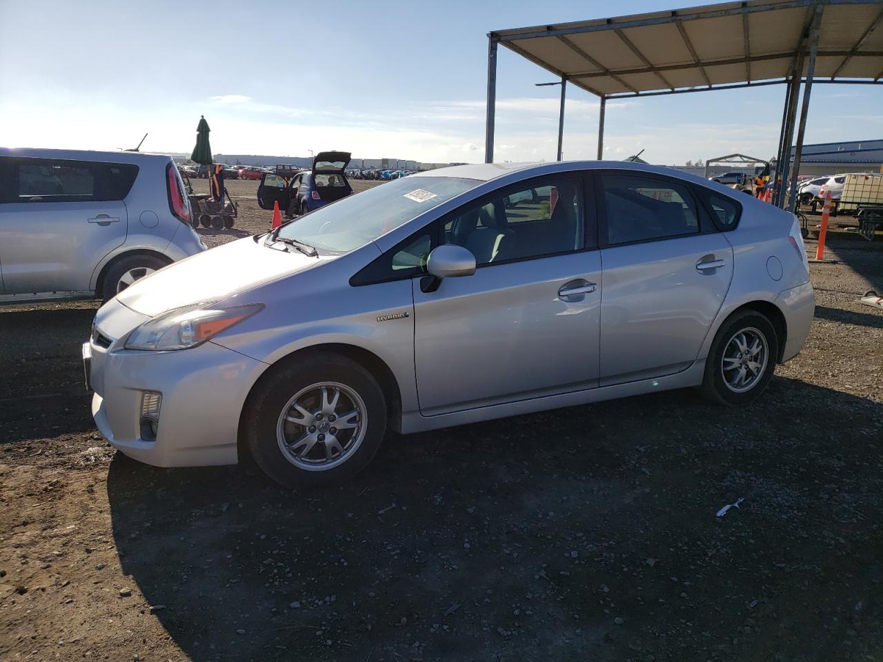 Image 1 of 2010 TOYOTA PRIUS  2010 with VIN JTDKN3DU7A5021392