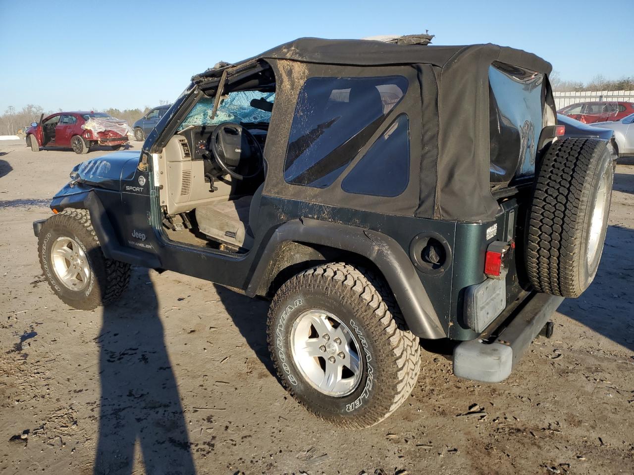 Obraz 2 z 2005 JEEP WRANGLER / TJ SPORT 2005 z VIN 1J4FA49S35P346751