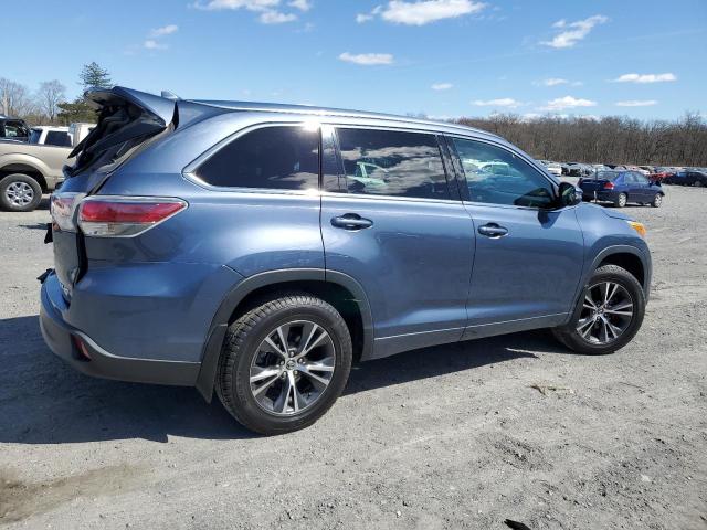Obraz 3 z 2016 TOYOTA HIGHLANDER XLE 2016 z VIN 5TDJKRFH8GS256183