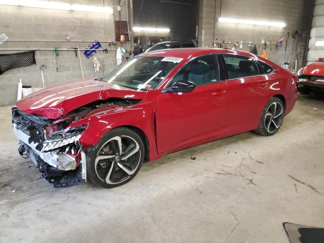 Image 1 of 2021 HONDA ACCORD SPORT 2021 with VIN 1HGCV1F33MA043805