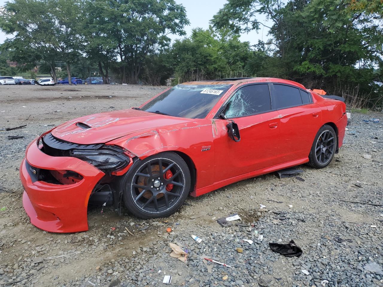Image 1 of 2016 DODGE CHARGER R/T SCAT PACK 2016 with VIN 2C3CDXGJ8GH339947