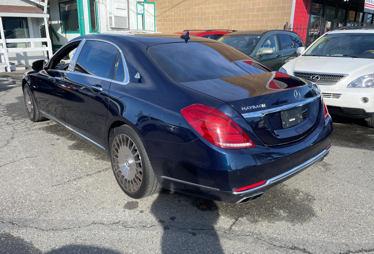 Изображение 3 2016 MERCEDES-BENZ S MERCEDES-MAYBACH S600 2016 с VIN WDDUX7GBXGA216395