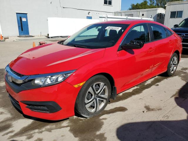 Image 1 of 2018 HONDA CIVIC LX 2018 with VIN 2HGFC2F52JH610013