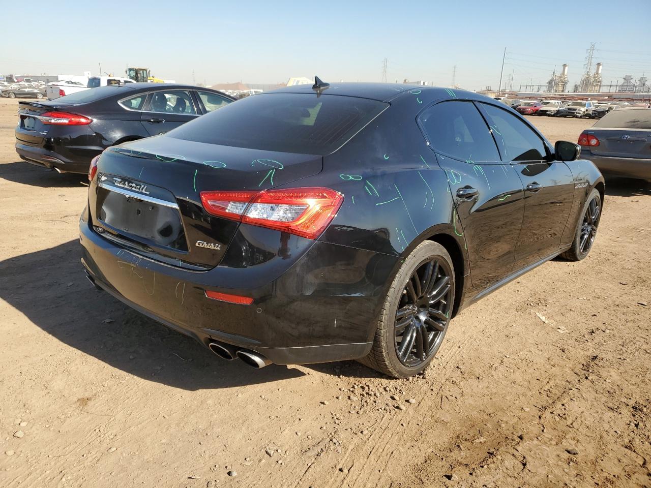 Image 3 of 2017 MASERATI GHIBLI SPORT 2017 with VIN ZAM57XSS7H1249731