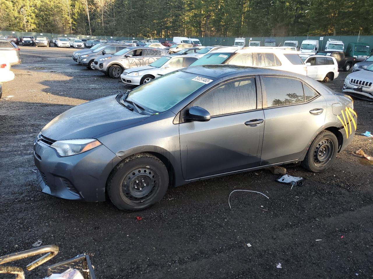 Image 1 of 2016 TOYOTA COROLLA L 2016 with VIN 2T1BURHE3GC724525
