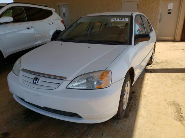 Изображение 2 2002 HONDA CIVIC LX 2002 с VIN 2HGES16502H570217