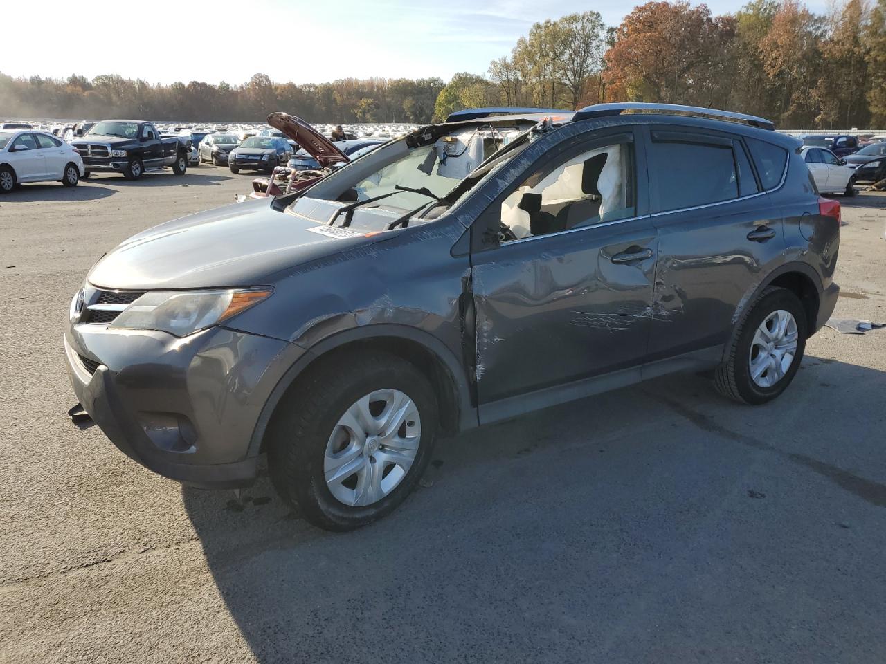 Image 1 of 2013 TOYOTA RAV4 LE 2013 with VIN JTMZFREV0DD011075