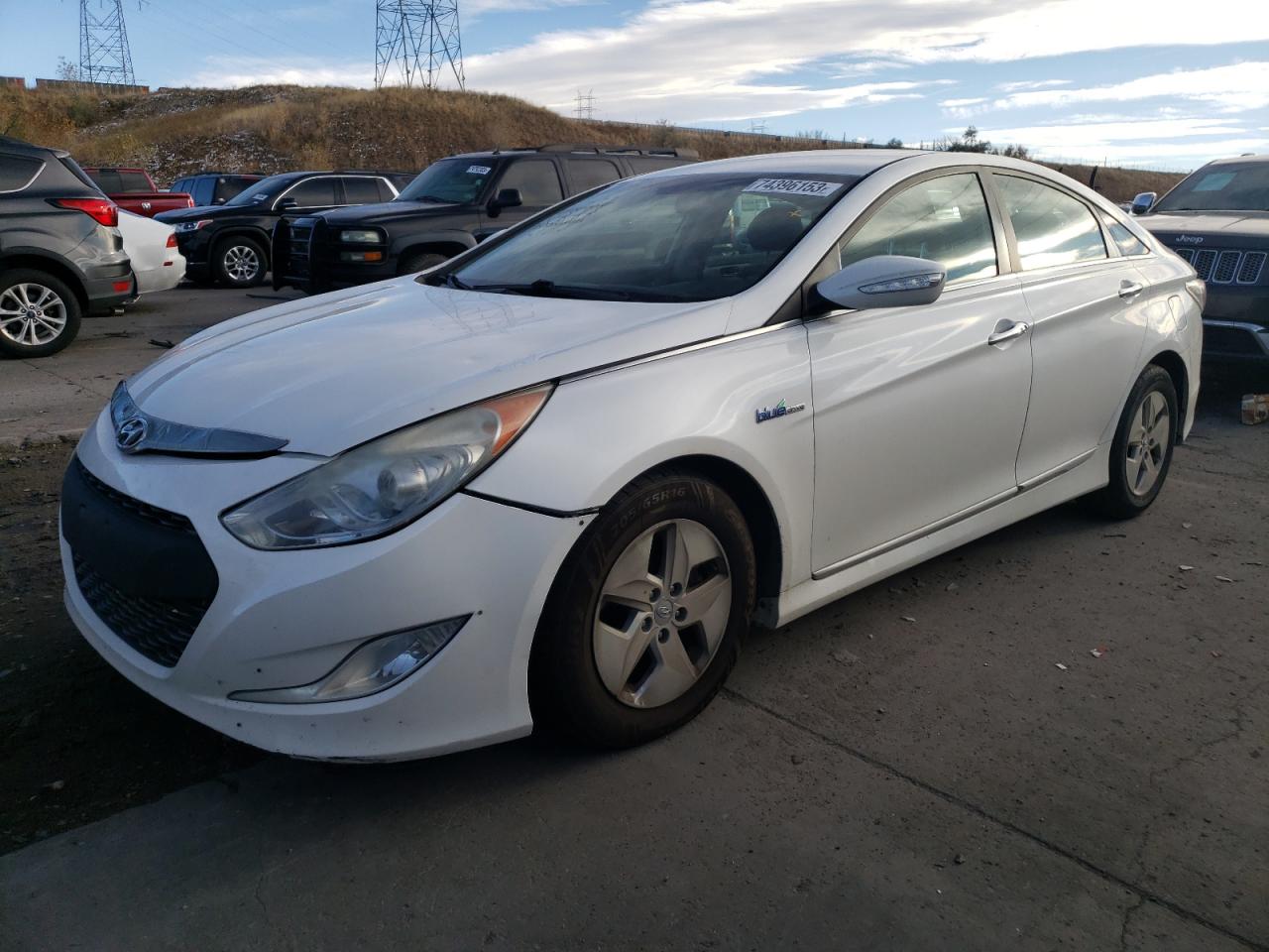 Obraz 1 z 2011 HYUNDAI SONATA HYBRID 2011 z VIN KMHEC4A46BA005704