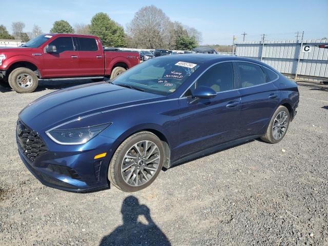 Image 1 of 2021 HYUNDAI SONATA LIMITED 2021 with VIN 5NPEH4J23MH119501