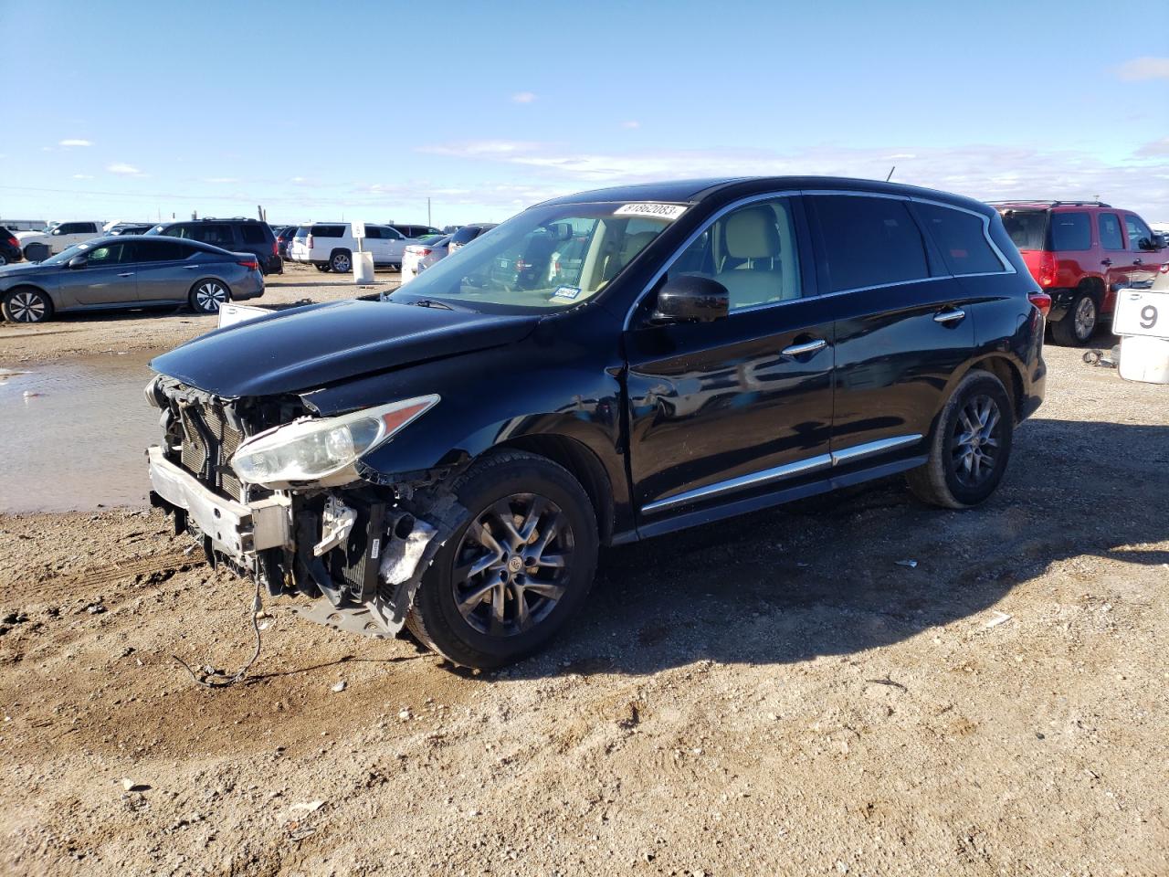Image 1 of 2013 INFINITI JX35  2013 with VIN 5N1AL0MNXDC326521