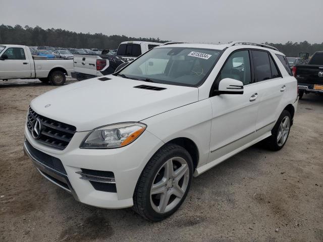 Image 1 of 2014 MERCEDES-BENZ ML 350 2014 with VIN 4JGDA5JB2EA340890