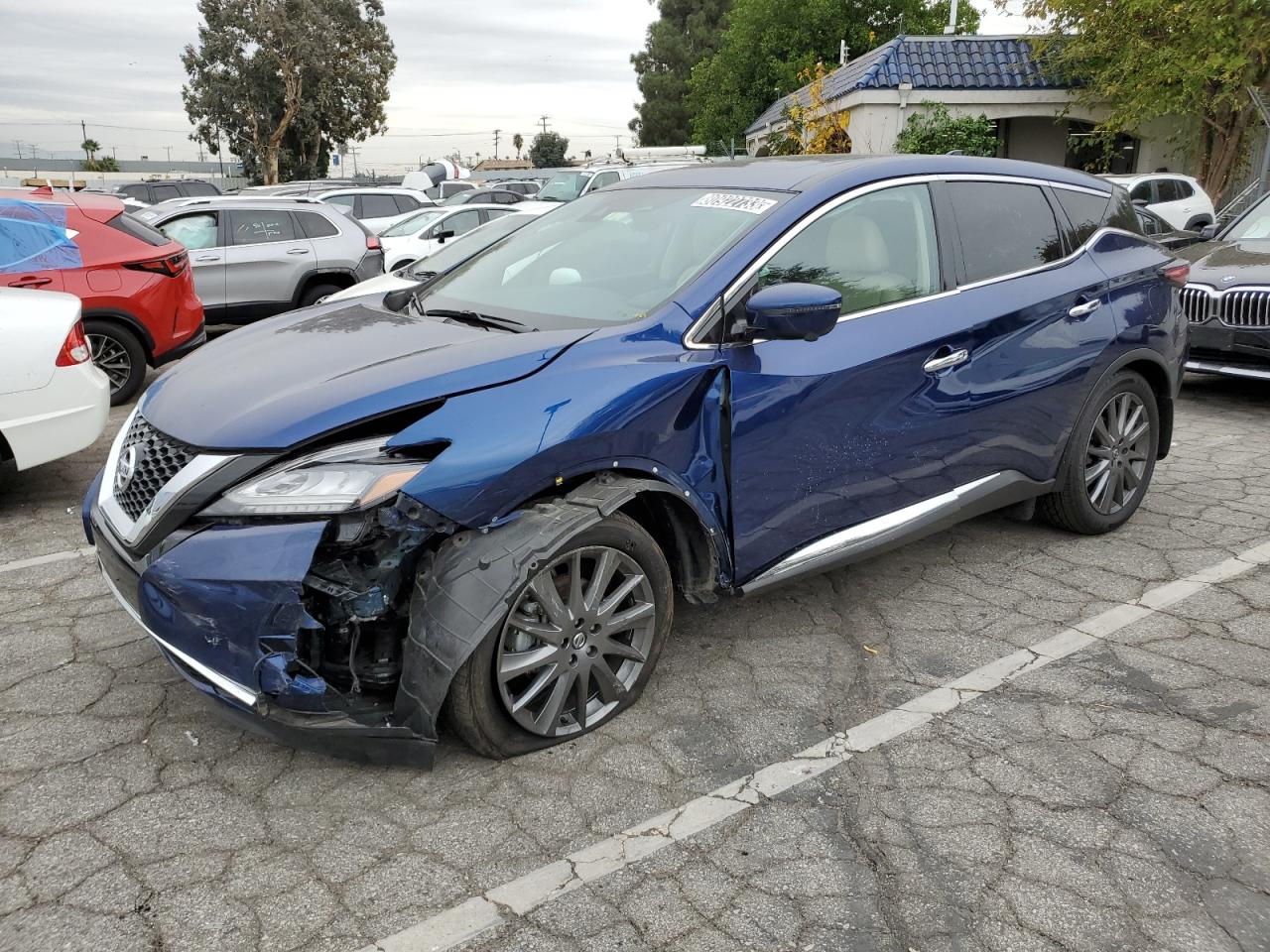 Изображение 1 2021 NISSAN MURANO SV 2021 с VIN 5N1AZ2BS3MC126504