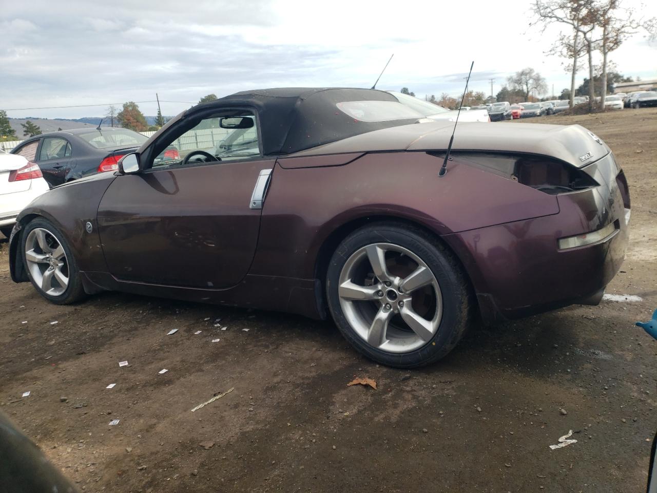 Изображение 2 2006 NISSAN 350Z ROADSTER 2006 с VIN JN1AZ36AX6M451579