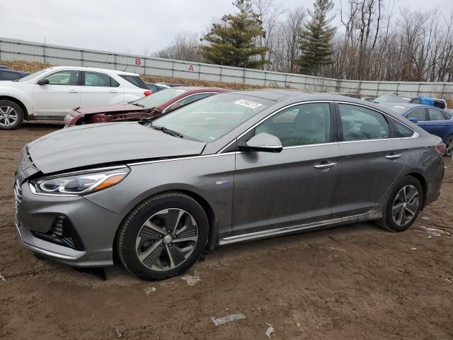 Image 1 of 2018 HYUNDAI SONATA HYBRID 2018 with VIN KMHE34L3XJA085866